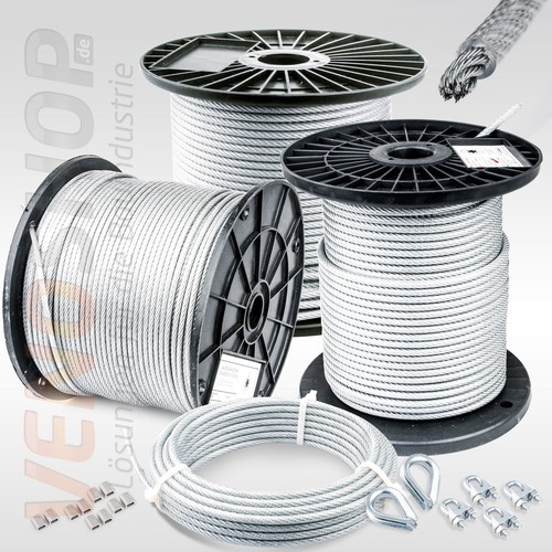 4mm stahlseil pvc - stahlseil, 2