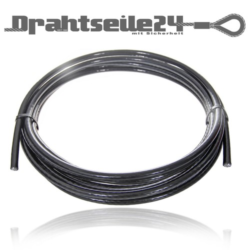Drahtseil stahlseil schwarz - drahtseil,