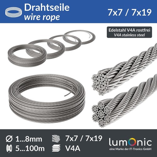100m drahtseil 8mm - 5-100m,