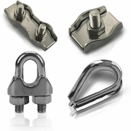 Drahtseilklemmen edelstahl v4a - drahtseilklemmen,