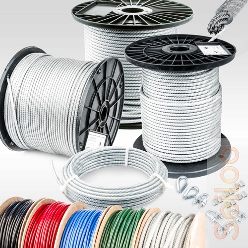10mm stahlseil pvc - stahlseil,