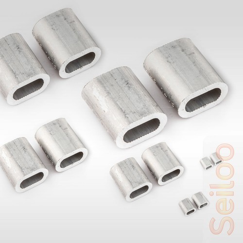 Aluminium drahtseilklemmen - aluminium,