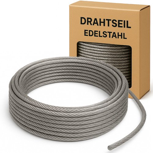 Edelstahl seil 7x7 7x19 - edelstahl, /